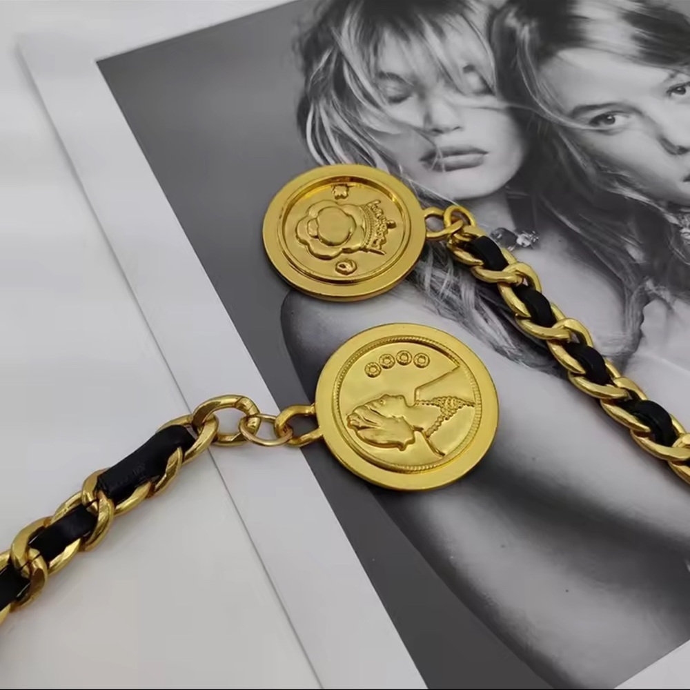 Gold Chain Bag Belt Fashion - Picture 7 of 11